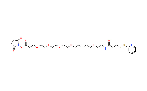 MC457608 | 1818294-32-4 | SPDP-PEG6-NHS ester