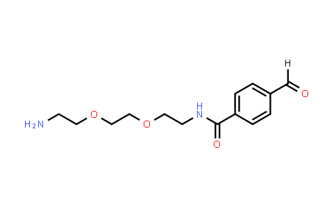CAS No. 2055013-56-2, CHO-Ph-PEG2-amine TFA