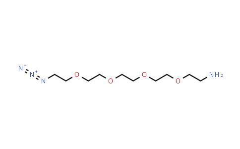 CAS No. 951671-92-4, azido-PEG4-amine
