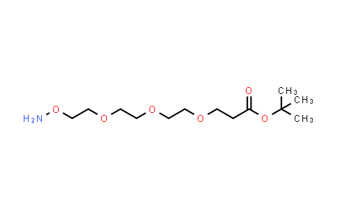 MC457671 | 1835759-72-2 | Aminooxy-PEG3-t-butyl ester