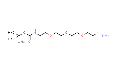 CAS No. 2062663-65-2, Aminooxy-PEG3-NH-Boc