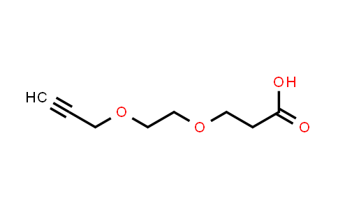 CAS No. 1859379-85-3, Propargyl-PEG2-acid