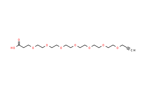 CAS No. 2093154-00-6, Propargyl-PEG7-acid