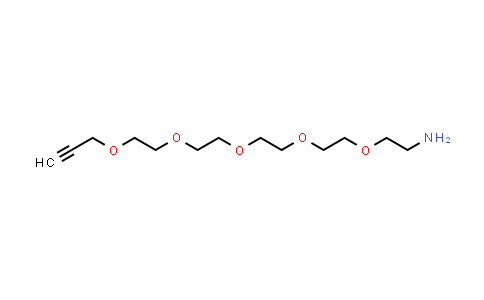 CAS No. 1589522-46-2, Propargyl-PEG5-amine