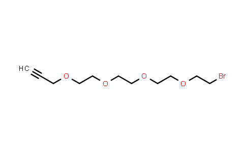 CAS No. 1308299-09-3, Propargyl-PEG4-bromide