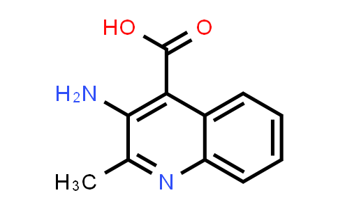 CAS No. 71881-80-6, 3-Amino-2-methylquinoline-4-carboxylic acid