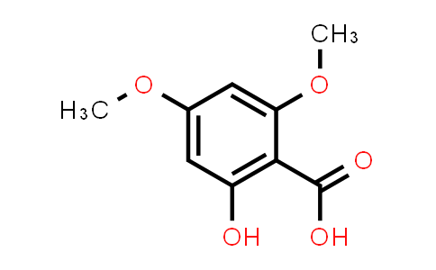CAS No. 3187-19-7, 4,6-Dimethoxy-2-hydroxybenzoic acid