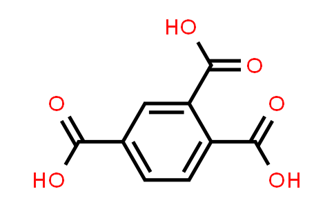 CAS No. 528-44-9, 1,2,4-Benzenetricarboxylic acid