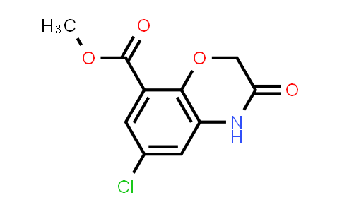 123040-75-5 | 6-Chloro-3,4-dihydro-3-oxo-2H-1,4-benzoxazine-8-carboxylic acid methyl ester