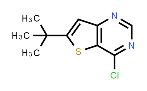 CAS No. 439693-52-4, 6-T-Butyl-4-chlorothieno[3,2-d]pyrimidine