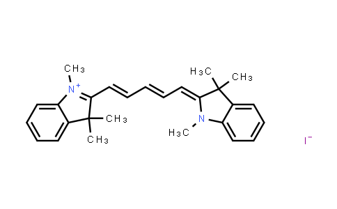 CAS No. 36536-22-8, 1,1',3,3,3',3'-Hexamethylindodicarbocyanine iodide