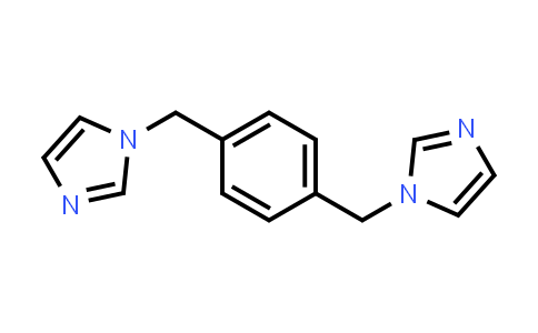 CAS No. 56643-83-5, 1,4-Bis((1H-imidazol-1-yl)methyl)benzene