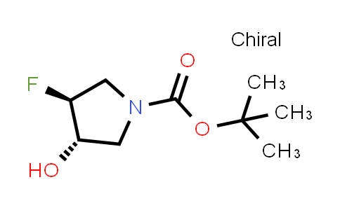 CAS No. 1174020-51-9, tert-Butyl (3S,4S)-3-Fluoro-4-hydroxypyrrolidine-1-carboxylate