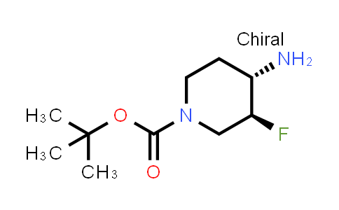 CAS No. 1228185-45-2, (3S,4S)-tert-butyl 4-amino-3-fluoropiperidine-1-carboxylate