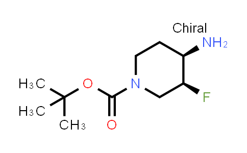 907544-20-1 | (3S,4R)-tert-Butyl 4-amino-3-fluoropiperidine-1-carboxylate