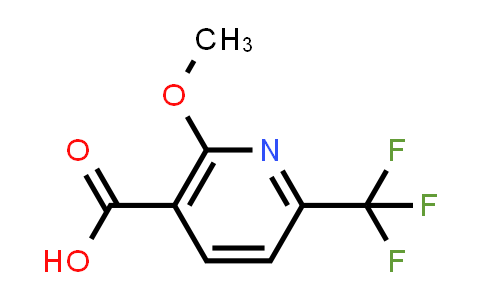 CAS No. 916160-41-3, 2-methoxy-6-(trifluoromethyl)nicotinic acid