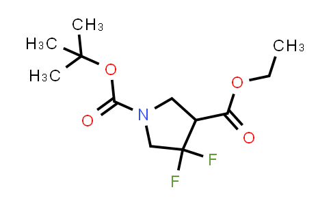 1260887-81-7 | Ethyl 1-boc-4,4-difluoropyrrolidine-3-carboxylate