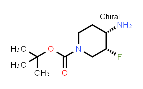 907544-17-6 | tert-butyl (3R,4S)-4-amino-3-fluoropiperidine-1-carboxylate