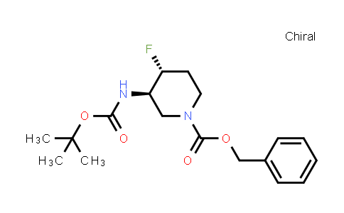1052713-40-2 | Trans-benzyl 3-(tert-butoxycarbonylamino)-4-fluoropiperidine-1-carboxylate