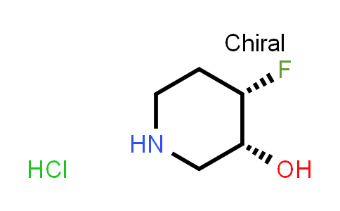 CAS No. 1638765-12-4, (Cis)-4-fluoropiperidin-3-ol hydrochloride