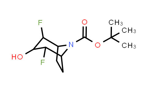 2375675-03-7 | tert-butyl 2-exo-4-exo-difluoro-3-exo-hydroxy-8-azabicyclo[3.2.1]octane-8-carboxylate