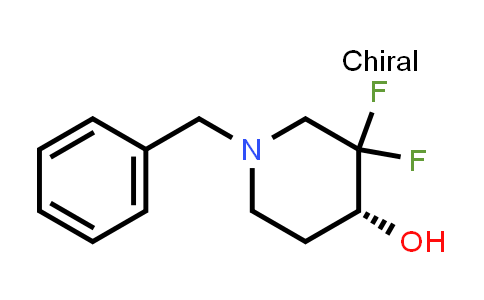 CAS No. 2375653-11-3, (R)-1-benzyl-3,3-difluoropiperidin-4-ol