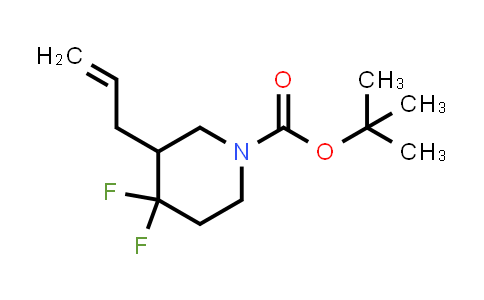 CAS No. 2101206-71-5, tert-butyl 3-allyl-4,4-difluoropiperidine-1-carboxylate