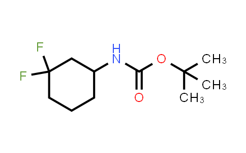 CAS No. 2060029-38-9, tert-butyl (3,3-difluorocyclohexyl)carbamate