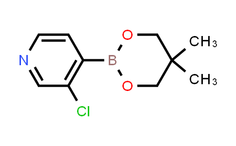 CAS No. 915070-52-9, 3-CHLORO-4-(5,5-DIMETHYL-1,3,2-DIOXABORINAN-2-YL)PYRIDINE