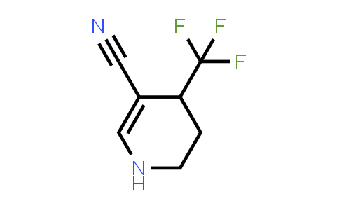 CAS No. 845866-48-0, 4-(trifluoromethyl)-1,4,5,6-tetrahydropyridine-3-carbonitrile