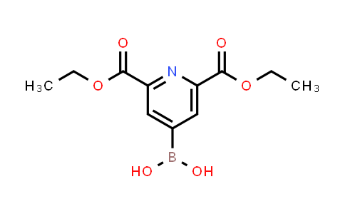 CAS No. 344891-76-5, (2,6-Bis(ethoxycarbonyl)pyridin-4-yl)boronic acid