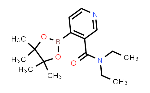 CAS No. 932382-18-8, N,N-DIETHYL-4-(4,4,5,5-TETRAMETHYL-1,3,2-DIOXABOROLAN-2-YL)-3-PYRIDINECARBOXAMIDE