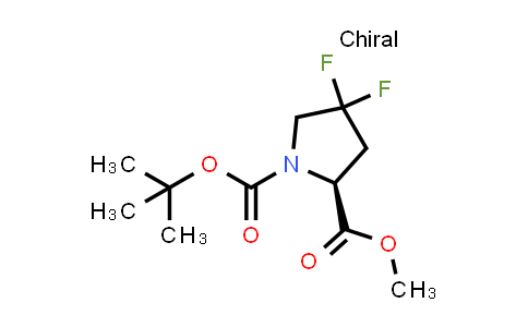 CAS No. 203866-17-5, (S)-1-tert-butyl 2-methyl 4,4-difluoropyrrolidine-1,2-dicarboxylate