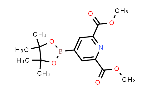 CAS No. 741709-66-0, 4-(4,4,5,5-TETRAMETHYL-1,3,2-DIOXABOROLAN-2-YL)-2,6-PYRIDINEDICARBOXYLIC ACID 2,6-DIMETHYL ESTER