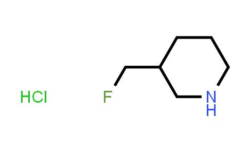 CAS No. 1241725-60-9, 3-fluoromethylpiperidine HCl salt