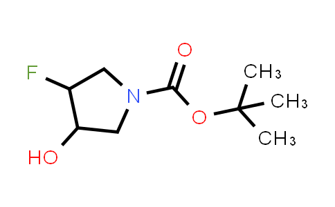 CAS No. 1379325-25-3, tert-butyl 3-fluoro-4-hydroxypyrrolidine-1-carboxylate