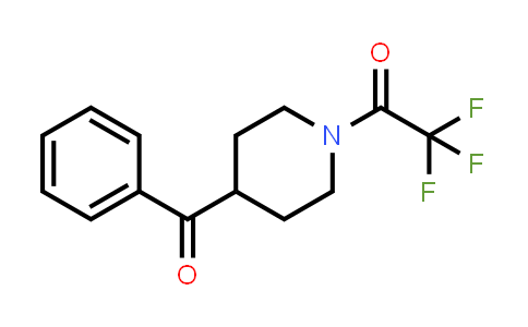 CAS No. 257946-67-1, 2,2,2-trifluoro-1-(4-benzoylpiperidin-1-yl)ethanone