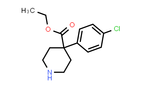 CAS No. 46850-22-0, 4-(4-CHLOROPHENYL)PIPERIDINE-4-CARBOXYLIC ACID ETHYL ESTER