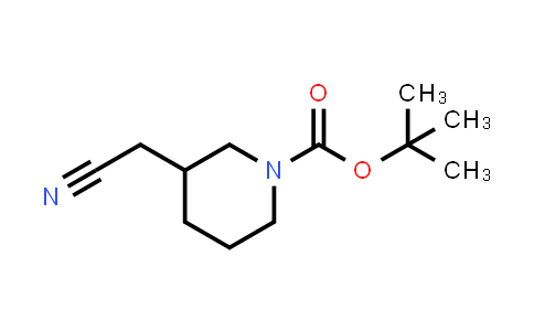 MC458205 | 948015-72-3 | Tert-butyl 3-(cyanomethyl)piperidine-1-carboxylate