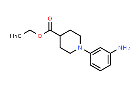 CAS No. 461719-90-4, 1-(3-Amino-phenyl)-piperidine-4-carboxylic acid ethyl ester