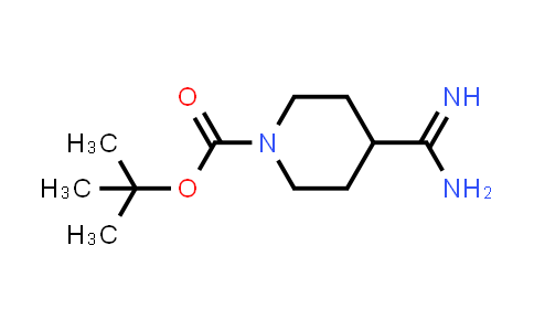 CAS No. 885270-23-5, 4-Carbamimidoyl-piperidine-1-carboxylic acid tert-butyl ester