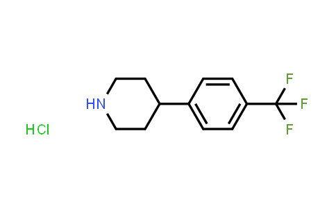 CAS No. 574008-73-4, 4-(4-(TRIFLUOROMETHYL)PHENYL)PIPERIDINE HYDROCHLORIDE