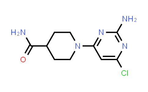 CAS No. 339017-63-9, 1-(2-Amino-6-chloro-pyrimidin-4-yl)-piperidine-4-carboxylic acid amide