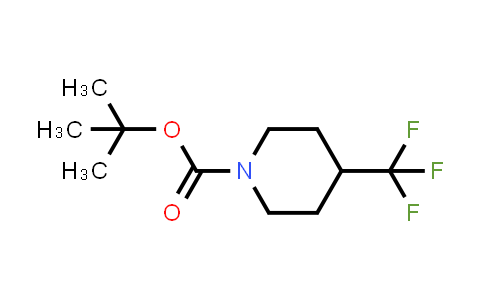 CAS No. 623165-99-1, tert-butyl 4-(trifluoromethyl)piperidine-1-carboxylate