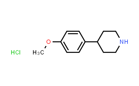 CAS No. 6748-48-7, 4-(4-METHOXY-PHENYL)-PIPERIDINE HYDROCHLORIDE