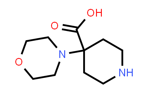 CAS No. 883545-53-7, 4-Morpholin-4-yl-piperidine-4-carboxylic acid
