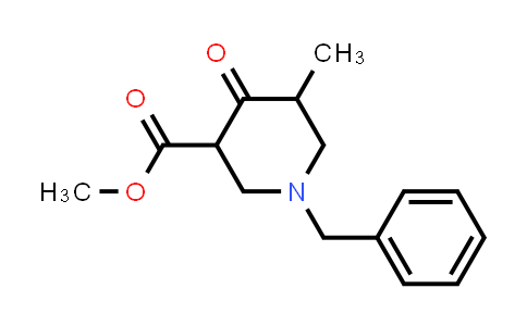 CAS No. 758721-63-0, 1-Benzyl-5-methyl-4-oxo-piperidine-3-carboxylic acid methyl ester