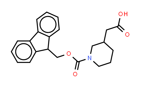 CAS No. 885951-96-2, Fmoc-1-piperidine-3-acetic acid