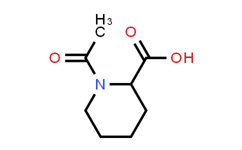 CAS No. 35677-87-3, 1-acetylpiperidine-2-carboxylic acid
