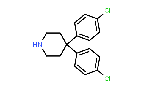 CAS No. 40421-34-9, 4,4-Bis(4-chlorophenyl)piperidine